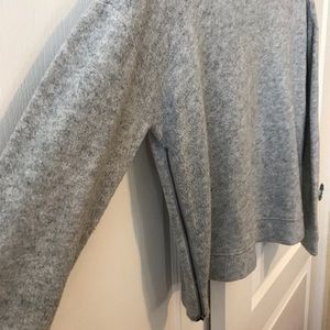 Urban Outfitters grey zip sweater